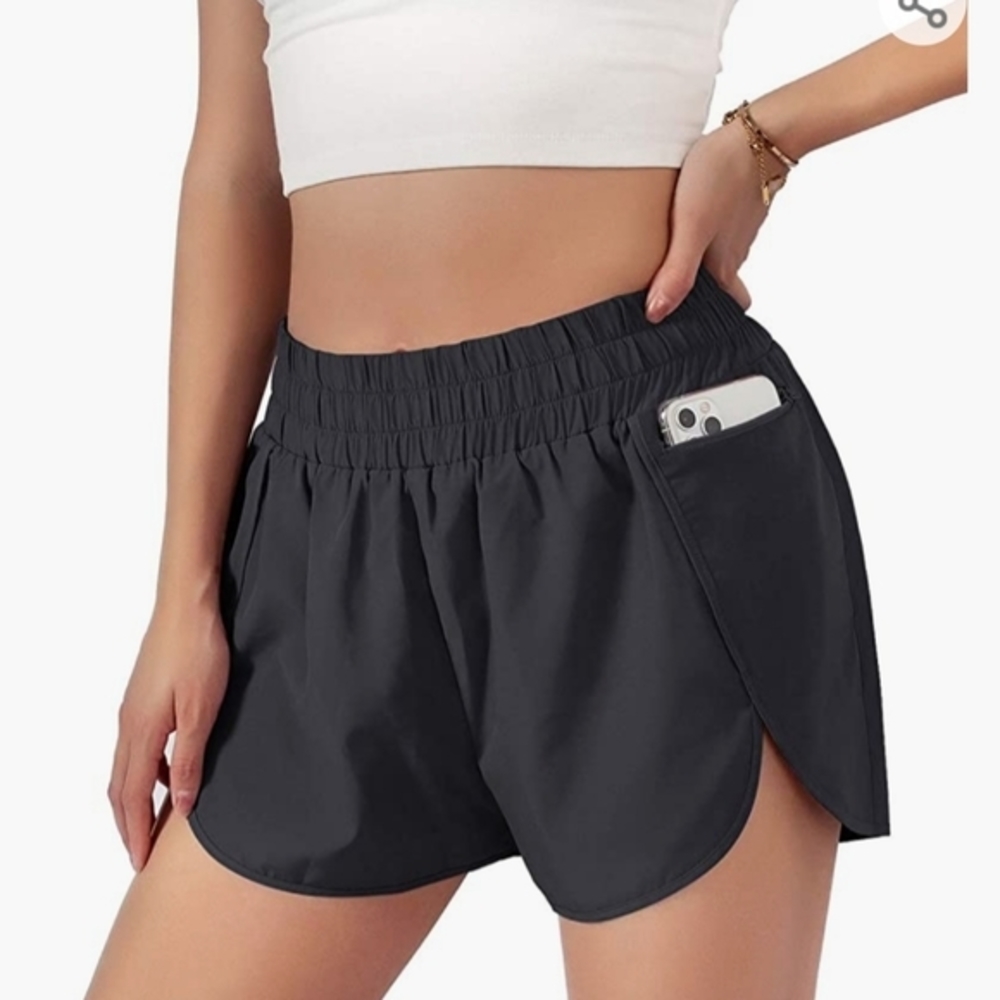 NWT Blooming Jelly Black XL Workout Short